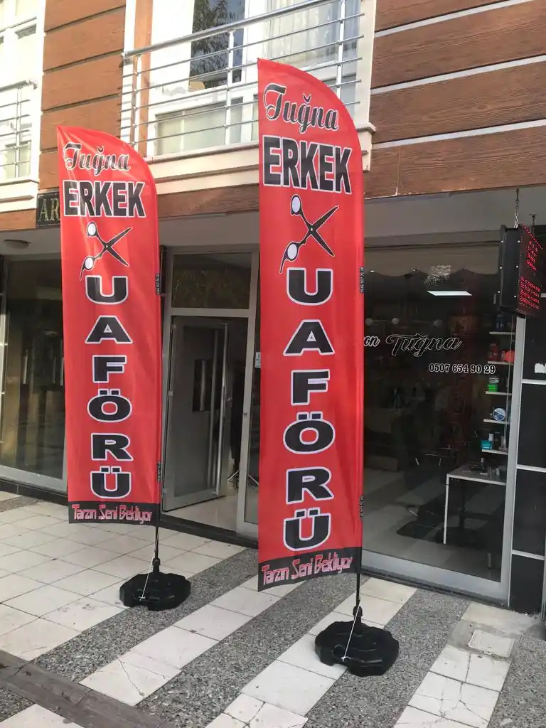 Erkek Kuaförü Yelken Bayrağı-7