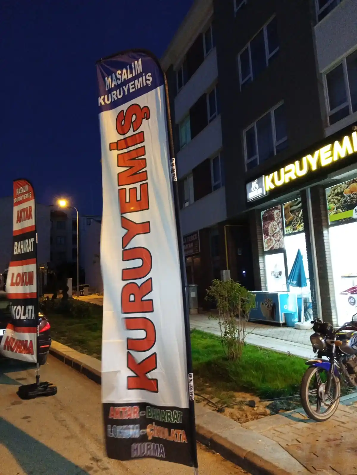 Kuruyemiçi Yelken Bayrağı-2