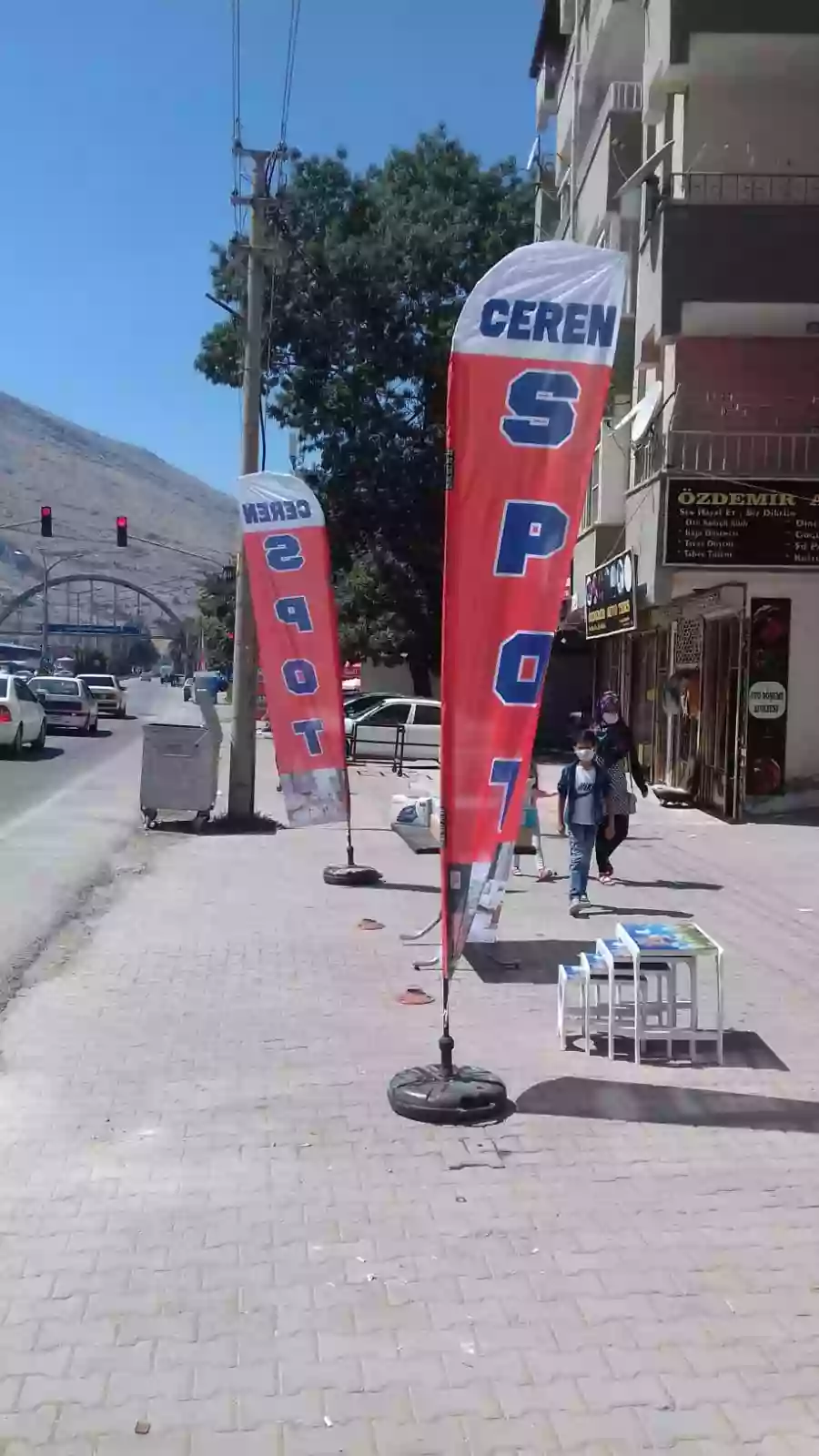 Spot Eşyacı Yelken Bayrağı-1