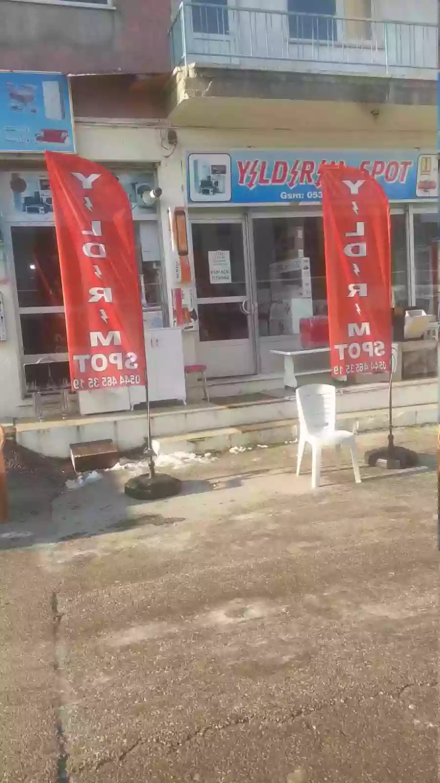 Spot Eşyacı Yelken Bayrağı-7